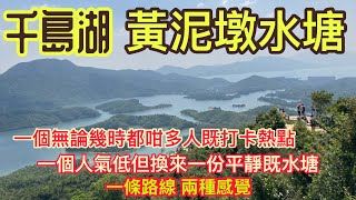 [香港行山郊遊好去處] 千島湖清景台 一個幾時都咁多人既景點|一個平靜的黃泥墩水塘 |一條路線兩種感受 | 同程增遊水婆婆山找尋三鑽石 |遠足好去處 | 行山郊遊路線  |初級行山｜HK HIKING