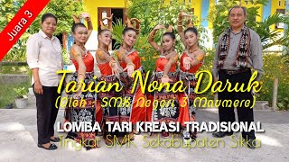 Juara 3 Lomba Tari Tradisional //SMK Sekabupaten Sikka //SMKN.3 Maumere