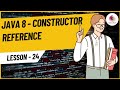 Constructor Reference In Java 8 | Constructor Method Reference Java 8 | Java 8 Features