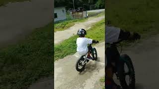 4歳の挑戦：YBP 八ヶ岳のBMXコースを走ってみたよ。