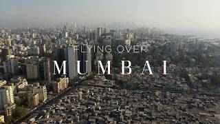 FLYING OVER MUMBAI (DHARAVI) 4K Aerial Film