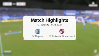 Meppen drückt, Norderstedt hält stand| Regionalliga Nord 13.Spieltag