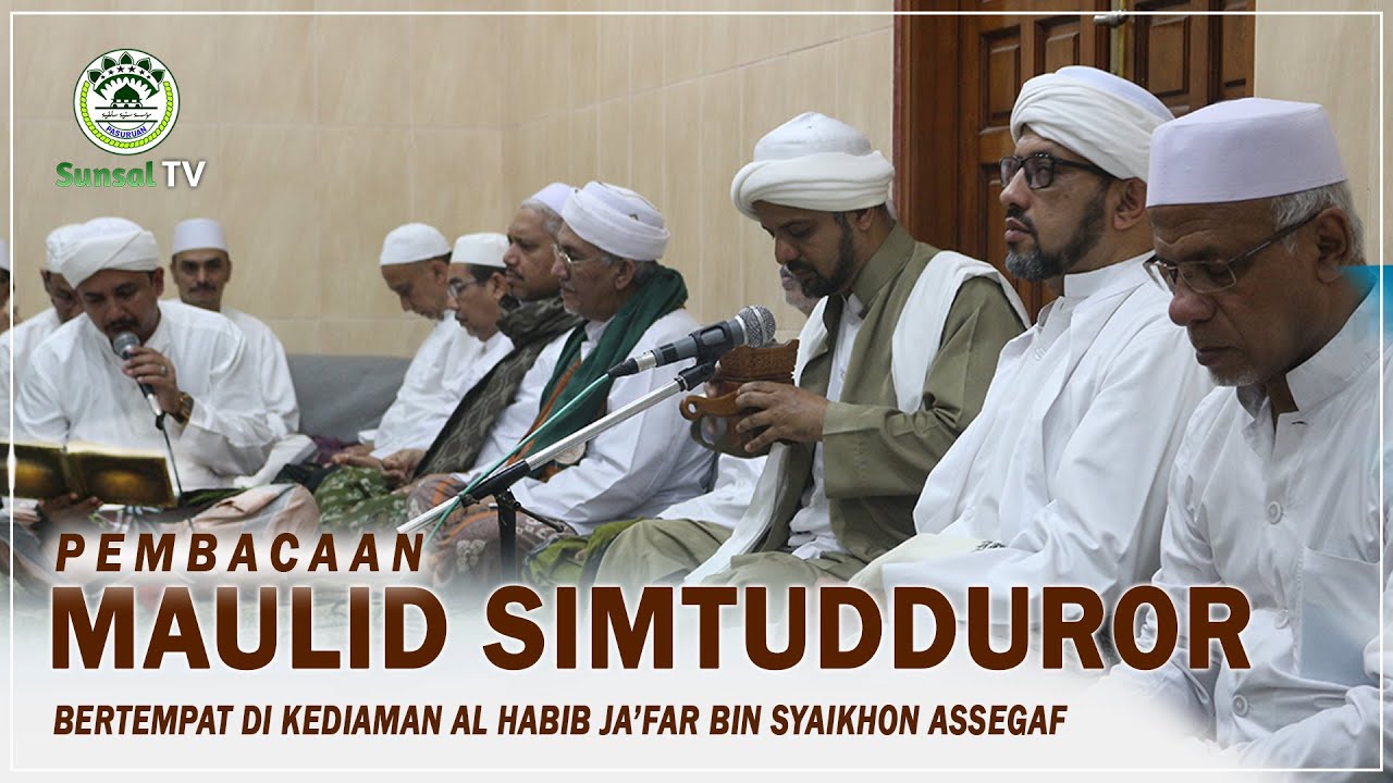 🔴[LIVE] Pembacaan Maulid Simtudduror Langsung Dari Kediaman Al Habib Ja ...