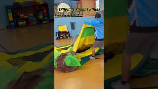 Tropical Bounce House/How to setup from Lawtoninflatable