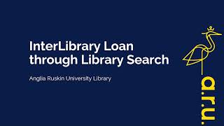 Requesting full-text articles: interlibrary loan through Library Search