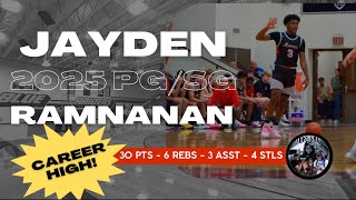 Jayden Ramnanan Drops a CAREER HIGH (Shot by Jarius Morrison)