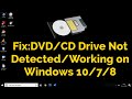 How to fix CD/DVD drive not working or Detected/recognized | Tamil | RAM Solution