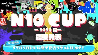 【splatoon3】N10CUP〜2024夏〜【結果発表】