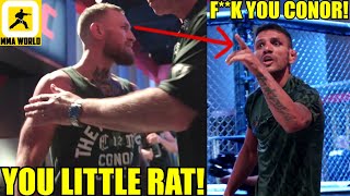 Conor McGregor has a heated altercation with Rafael Dos Anjos backstage at UFC 264 Weigh-ins,Poirier