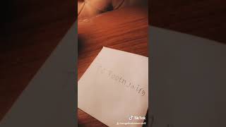 Tooth fairy letter