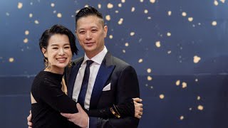 胡杏儿晒50岁丈夫庆生照，party隆重如婚宴现场，3个儿子全是靓仔