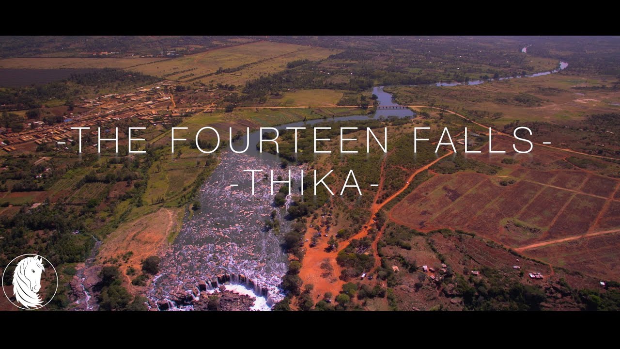 Aerial View Of Fourteen Falls - Thika Thoroughbred Film Productions ...