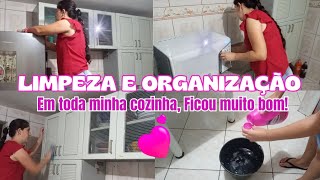 FAXINA ,LIMPEZA,ORGANIZAÇÃO COZINHA PLIM!