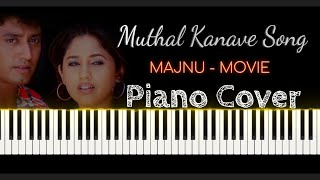 Muthal Kanave | Nadhaswaram Interlude | Piano Cover | Majnu Movie | Harris Jayaraj | Cherry Blossom