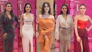 Stars Shine at the Elle India Beauty Awards 2024 | Kajol, Nushrratt, Palak, Aditi, Radhika, \u0026 Anjini