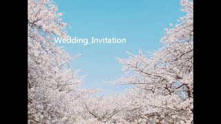Wedding Invitation(밝은연주곡)