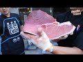 역대급입니다 얼리지 않은 150kg 대왕 생참치 해체쇼 150kg raw tuna disbanded korean food