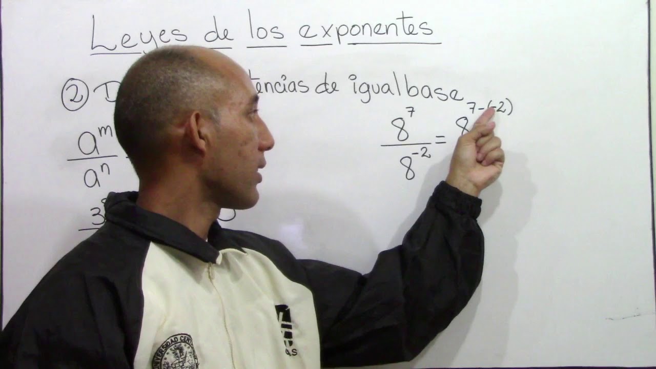 Leyes De Los Exponentes - Clase 1 - YouTube