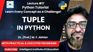 Lec-17: Tuple in Python | Python Data Types | Python Tutorials | #live_class_with_students | #ai