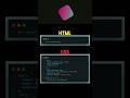 new css animation effects #tutorial #code #css #shorts #coding