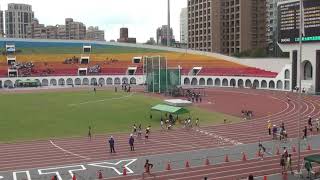 20211206154006 110年新北城市盃公開賽國女4X400公尺接力計時決賽第2組。