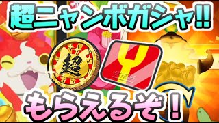 ぷにぷに 年末年始超ニャンボガシャで無料コインに報酬Yポイントがもらえるぞ！　妖怪ウォッチぷにぷに　レイ太