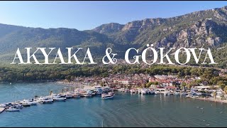 AKYAKA \u0026 GÖKOVA 🇹🇷 4K DRONE Relaxing Views