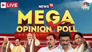 LIVE: Lok Sabha Elections 2024 | Mega Opinion Poll | Can NDA Achieve '400 Paar' Mission? | PM Modi