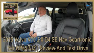 2015 Volvo V70 2 0 D4 SE Nav Geartronic 5dr KP65RJZ | Review And Test Drive