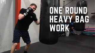 Boxing on the heavy bag | Alexander Hagen