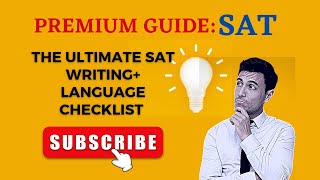 SCHOLASTIC ASSESSMENT TEST: PREMIUM ENGLISH READING AND WRITING GUIDE