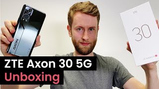 ZTE Axon 30 5G Unboxing and Hands-On