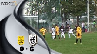 Κ13 Άρης-ΠΑΟΚ 0-6: Highlights - PAOK TV