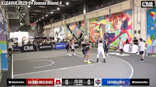 【S.LEAGUE/Round4/pool A】SAITAMA WILDBEARS vs SAITAMA LIPLA