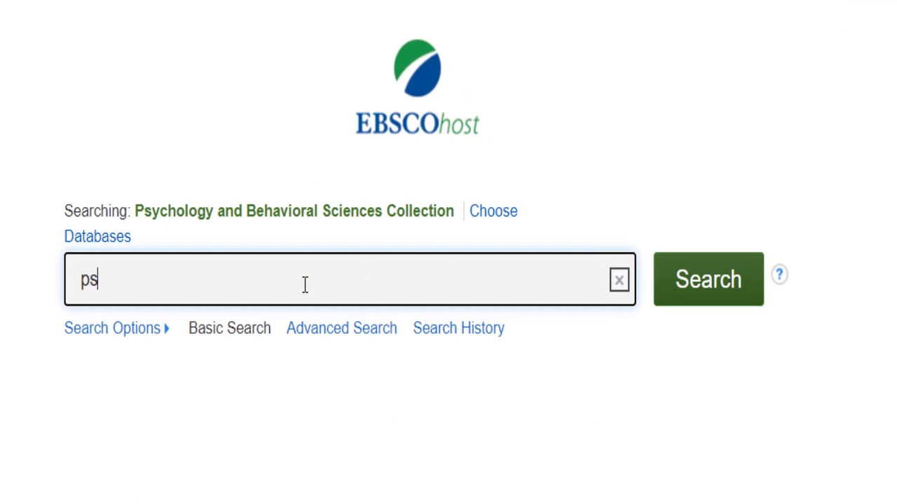 Ebsco Overview Youtube