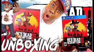 Red Dead Redemption 2 Regular Edition (PS4) Unboxing!!!!!