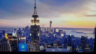 4k New York City Manhattan Dynamic Theme BRIKS 2 PS4 Design