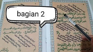 bagian 2, kajian kitab a'mil mandaya|pembagian a'mil lafdzi sama'i warna 3