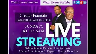 Greater Fountain COGIC Worship Service - May 24, 2020