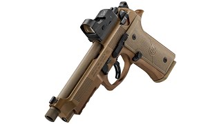 Beretta M9A4 unboxing review Burris fastfire 4