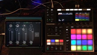 How To Use Maschine+ As a MIDI Controller \u0026 Sequencer For AUM Audio Mixer - Full iPad Tutorial