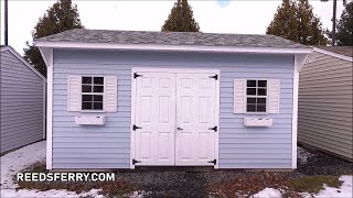 🧡🧡10x16 SHED | SHE SHED | MAN CAVE | STORAGE IDEAS | VIRTUAL SHED TOUR 61