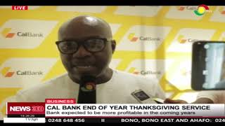 Cal Bank end of year thanksgiving service