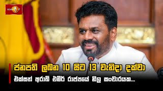 ජනපති ලබන 10 සිට 13 වැනිදා දක්වා එක්සත් අරාබි එමීර් රාජ්‍යයේ නිල සංචාරයක. #President