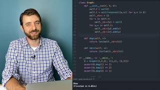 GTAC 2.6: Implementing a Graph Data Structure in Python