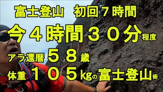 【富士登山2023】須走ルート楽々登山法 　中高年の富士登山は歩き方が全て【中高年の富士登山】