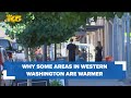 Why some areas of western Washington are so much warmer than others
