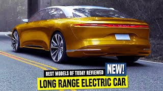 Top 9 Electric Cars that Set Longest Range Records Alongside Tesla Models