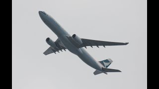 Cathay Pacific A330-300 Fly-over - Trent 700 Roar!