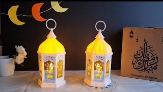 Ramadan Lantern Lights - Ramadan Decorations for Home 2024 - Ramadan Gifts for Kids - Ramadan Decora